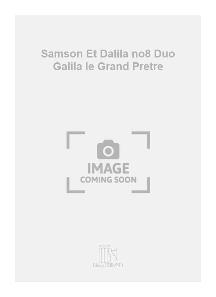 Samson Et Dalila N 8 Fr-All Duo Mezzo-Baryton